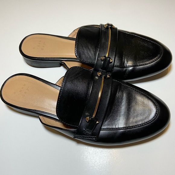 A New Day Black Mules Size 7 - Picture 10 of 12